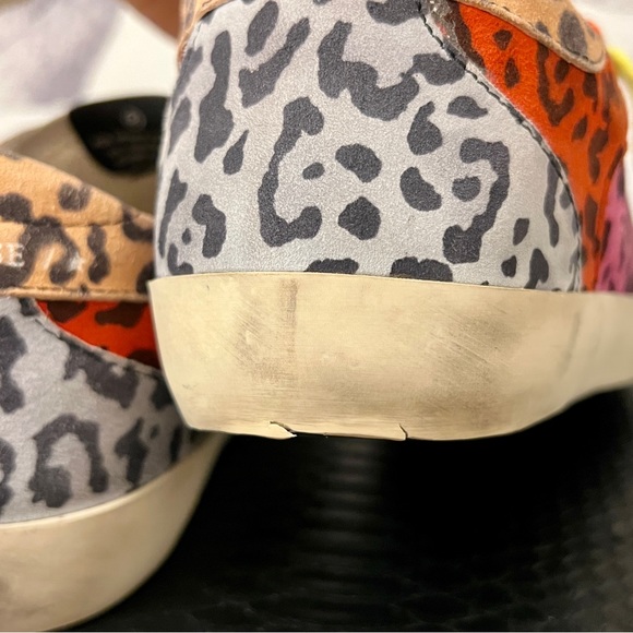 HTF GOLDEN GOOSE Multi COLOR Leopard SUPERSTAR Penstar 37 - Picture 12 of 12